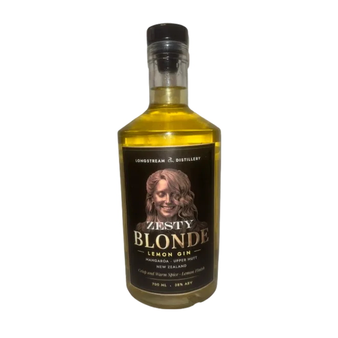 Zesty Blonde Gin bottle
